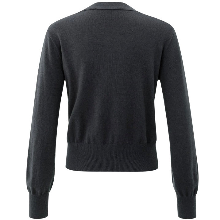 Yaya Vest Getailleerd Grijs - Peet kleding