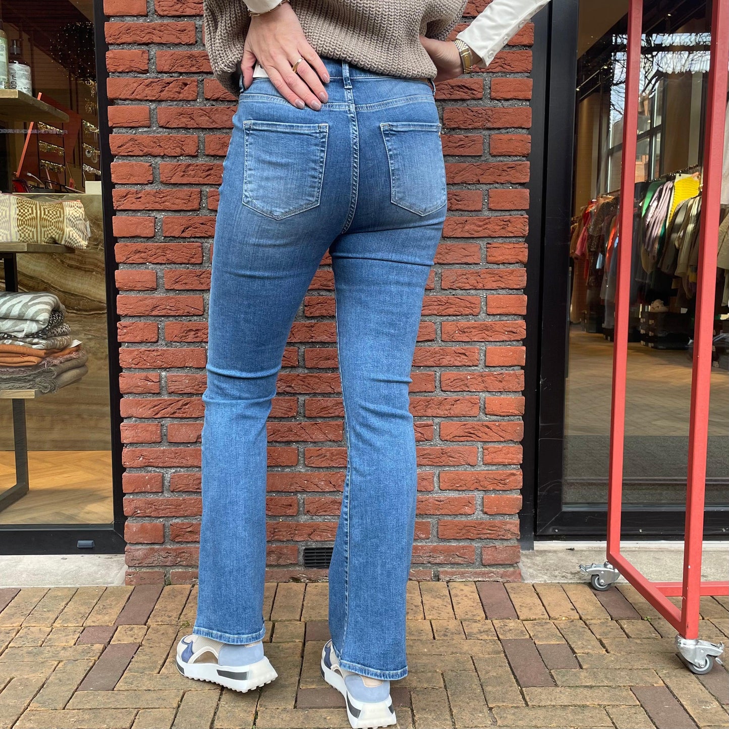 COJ Jeans Matilda Medium Blue - Peet kleding
