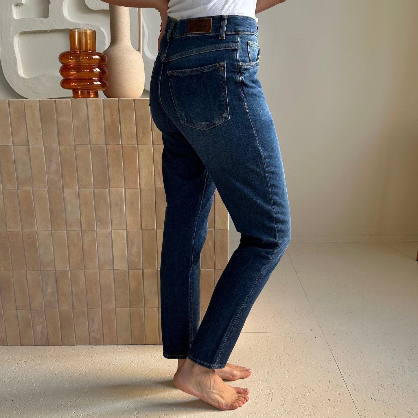 COJ Mom Jeans Lynn Astra Blue - Peet kleding