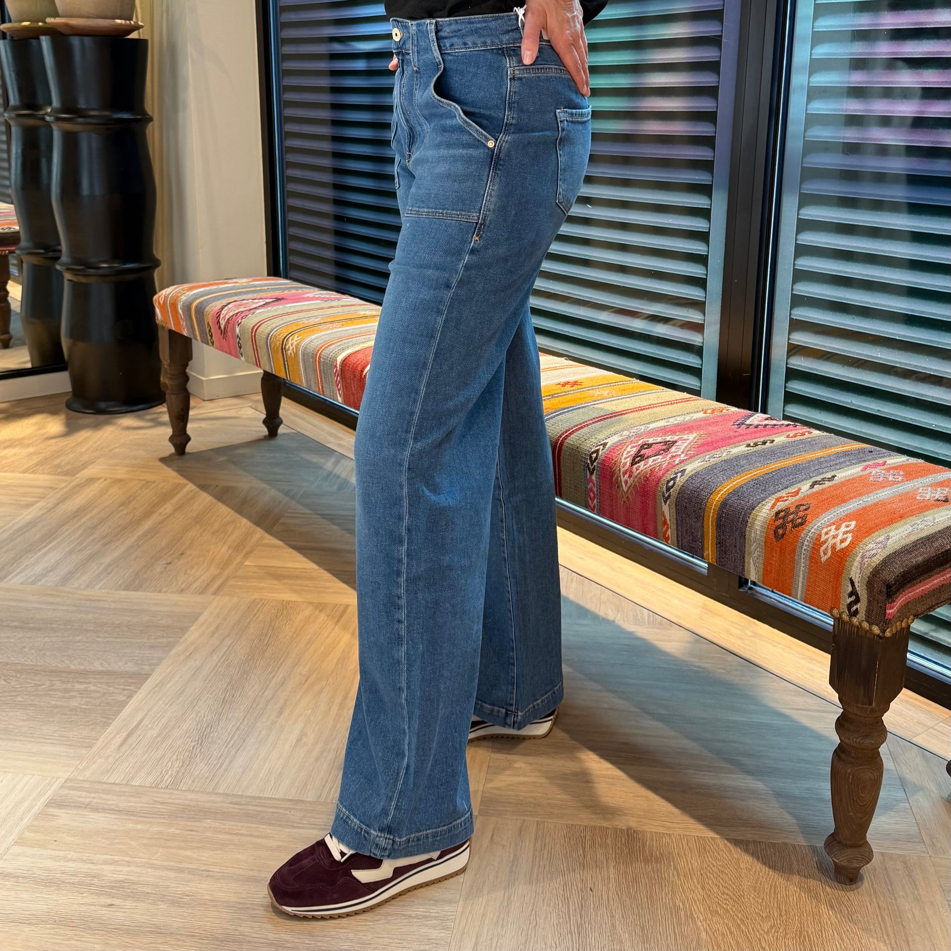 COJ Jeans Lulu Medium Blue - Peet kleding