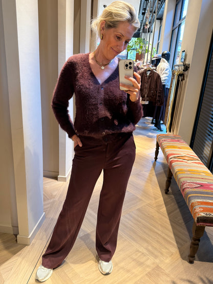 Red Button Colette Punta Burgundy