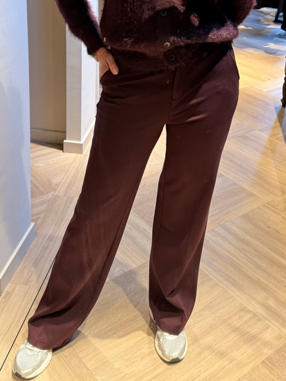 Red Button Colette Punta Burgundy