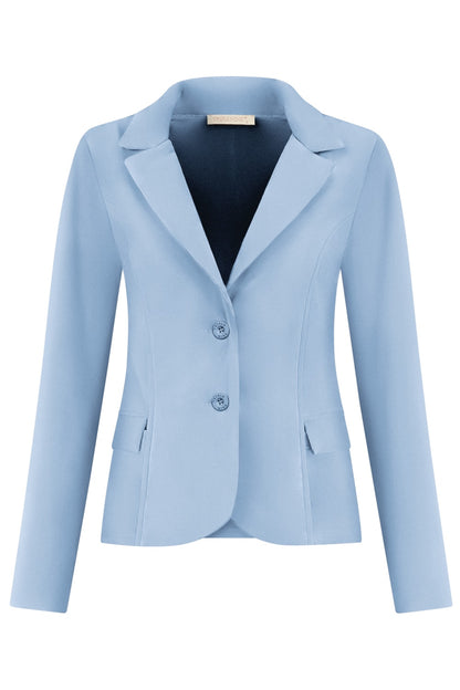 Triple Nine - Travel Blazer Francis Lichtblauw - 3101 - Peet kleding