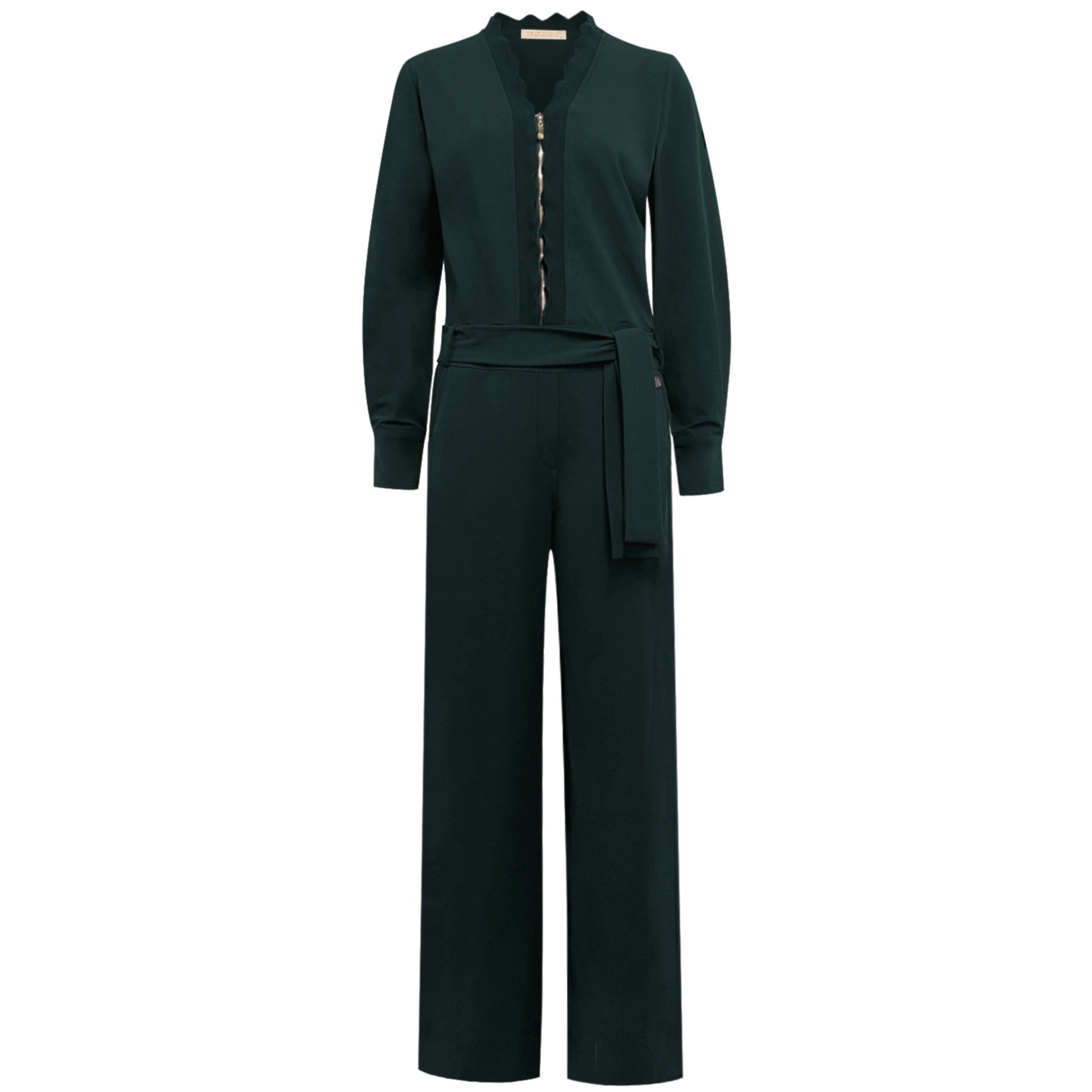 Triple Nine - Travel Jumpsuit Milana Groen - 51907 - Peet kleding