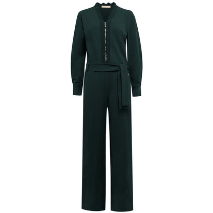 Triple Nine - Travel Jumpsuit Milana Groen - 51907 - Peet kleding