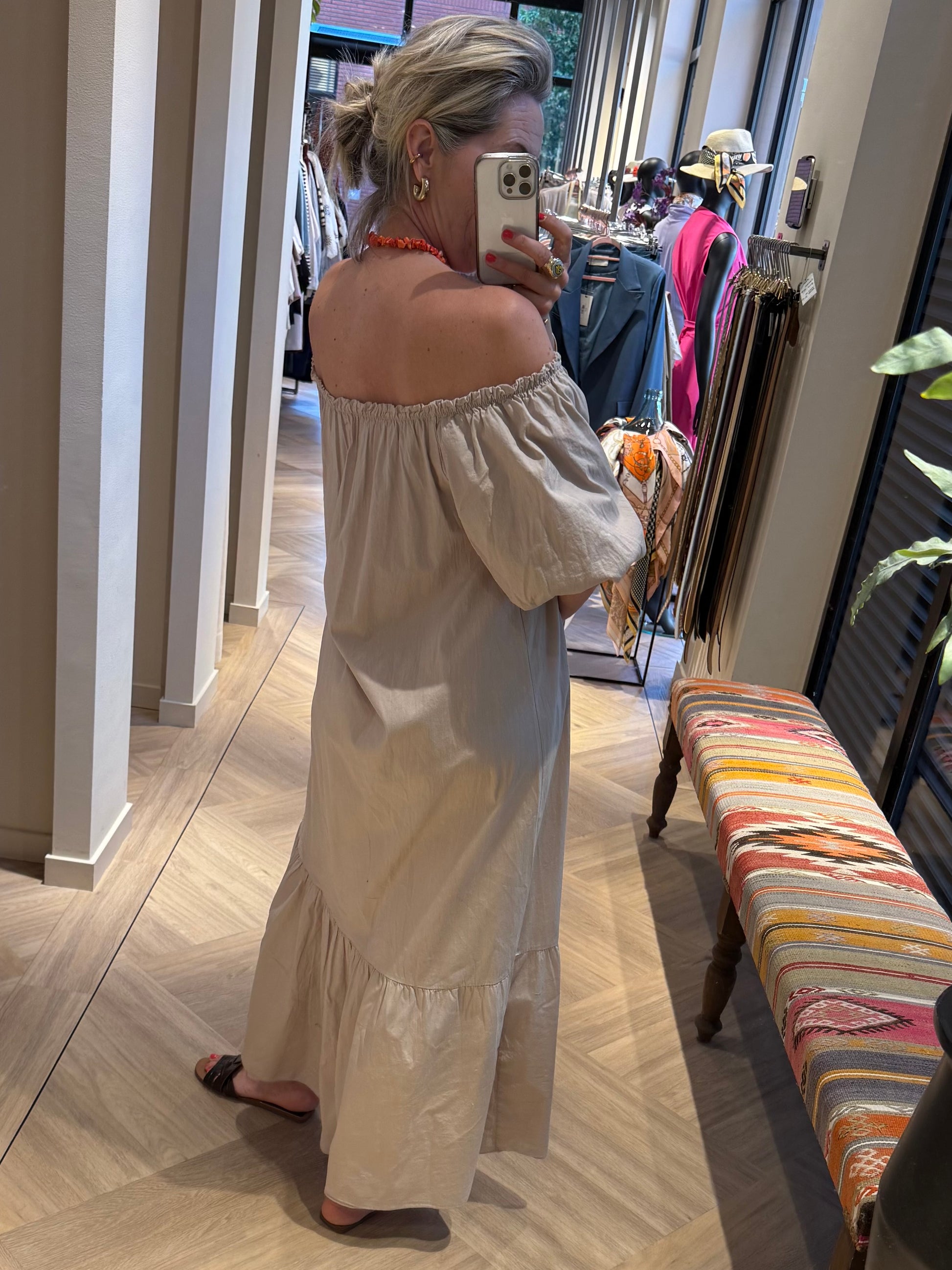 Jurk Roos Zand - Peet kleding