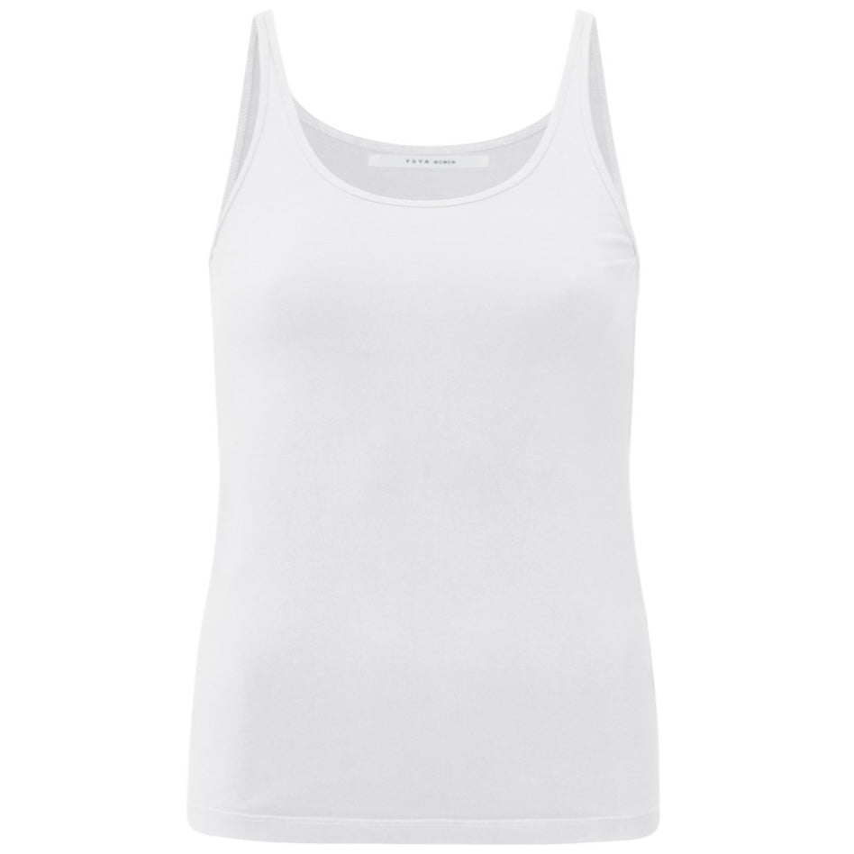 Yaya Singlet Wit - Peet kleding