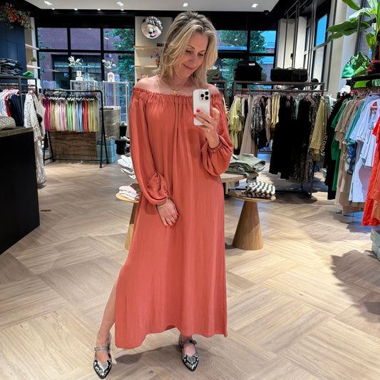 Jurk Moraira Framboos - Peet kleding