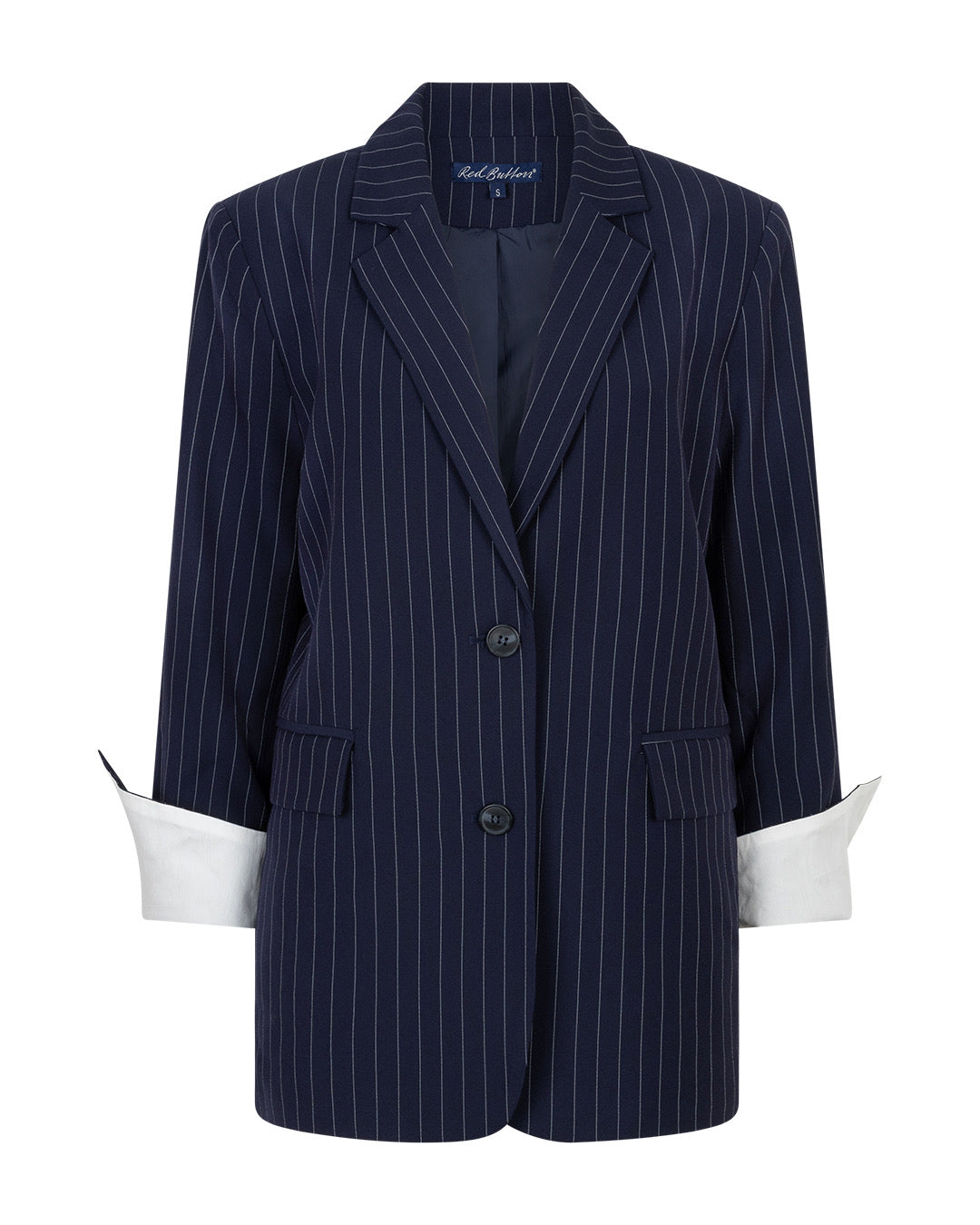 Red Button Blazer Palazzo Blauw Witte Streep - Peet kleding