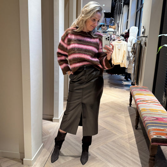 Azzurro Rok Carry Bruin - Peet kleding