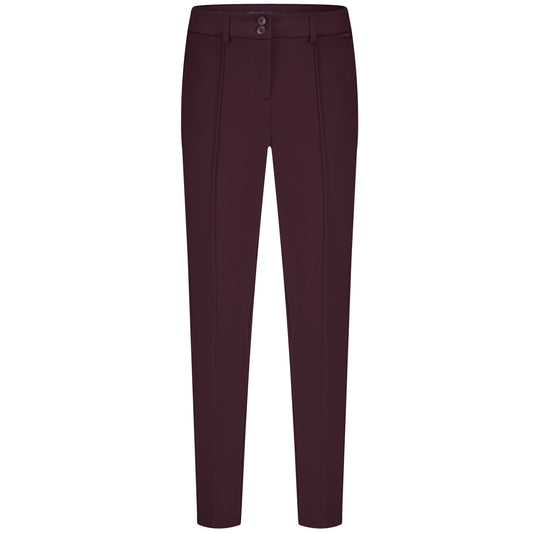 Red Button Broek Diana Punta Aubergine - Peet kleding