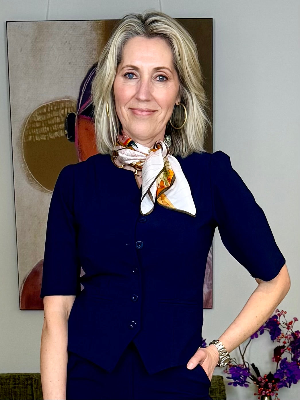 Triple Nine - Travel Blazer Lucie Navy - 3912 - Peet kleding