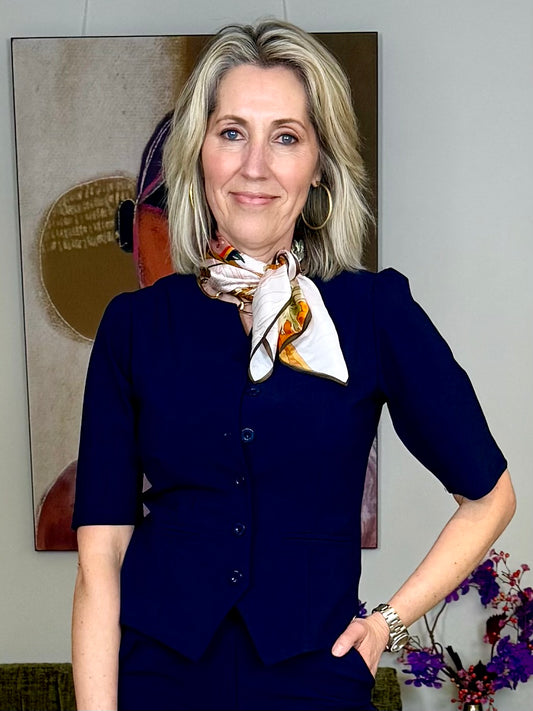 Triple Nine - Travel Blazer Lucie Navy - 3912 - Peet kleding