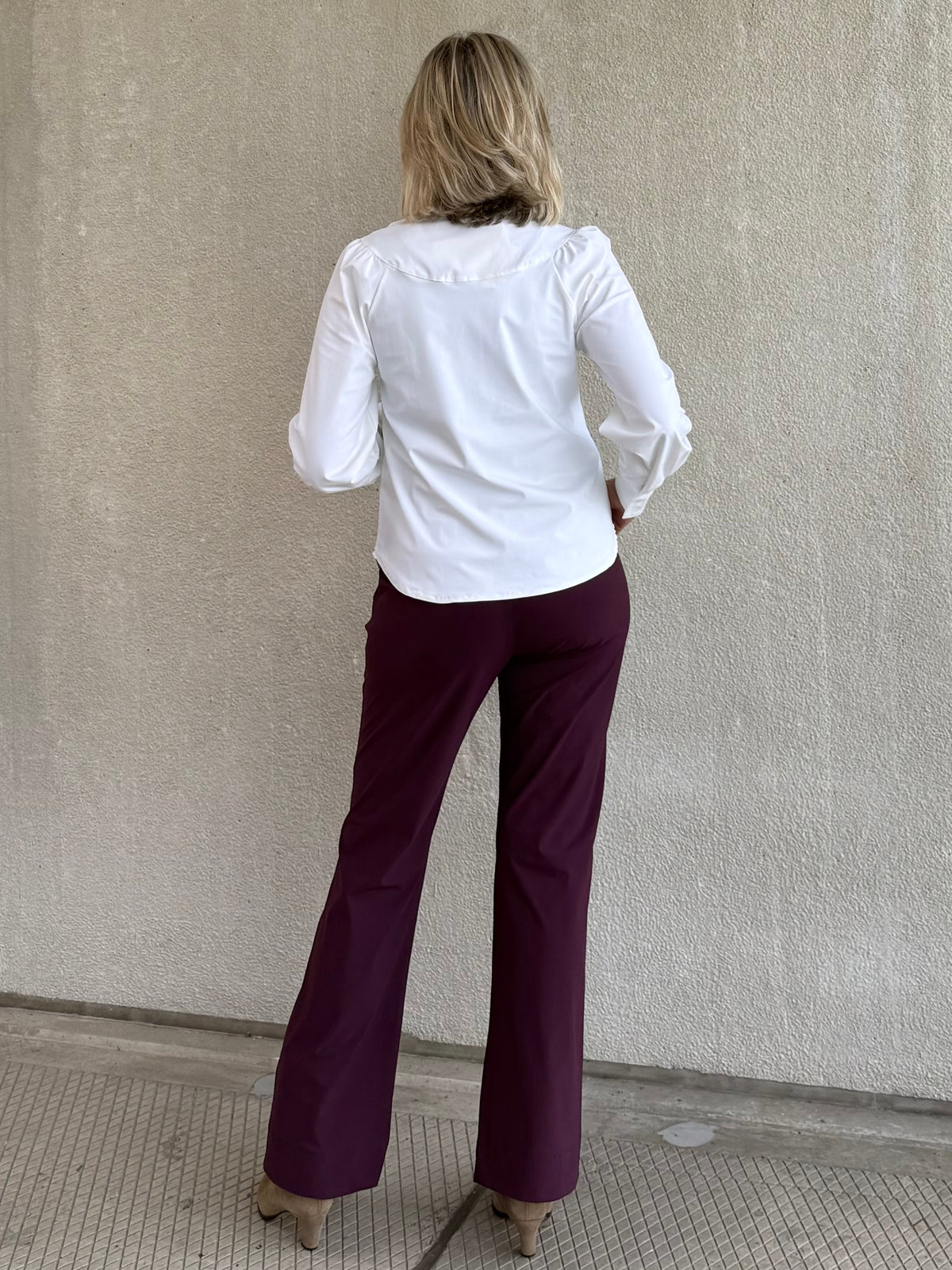 Triple Nine - Travel Blouse Moon Wit - 5919 - Peet kleding