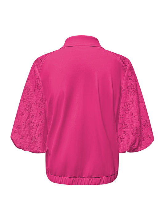 Triple Nine Travel Jas Mira Fuchsia - 92409 - Peet kleding