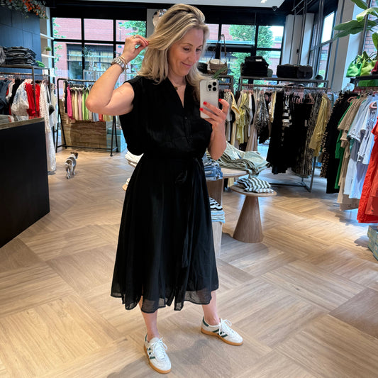 Jurk Grimaud Zwart - Peet kleding