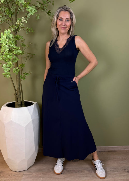 Triple Nine - Cashmere Top Sisi Navy - 9005 - Peet kleding