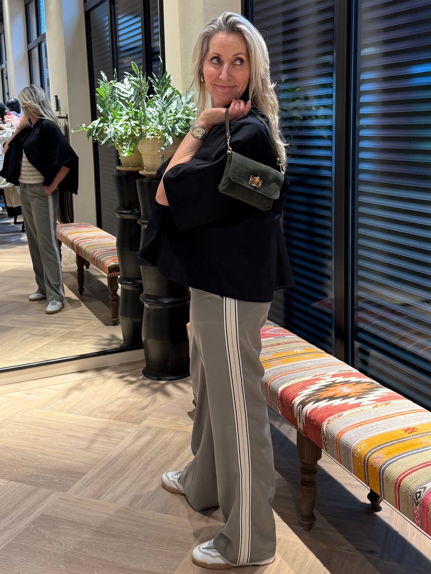 Red Button Claudette Palazzo Salie Sidetape - Peet kleding