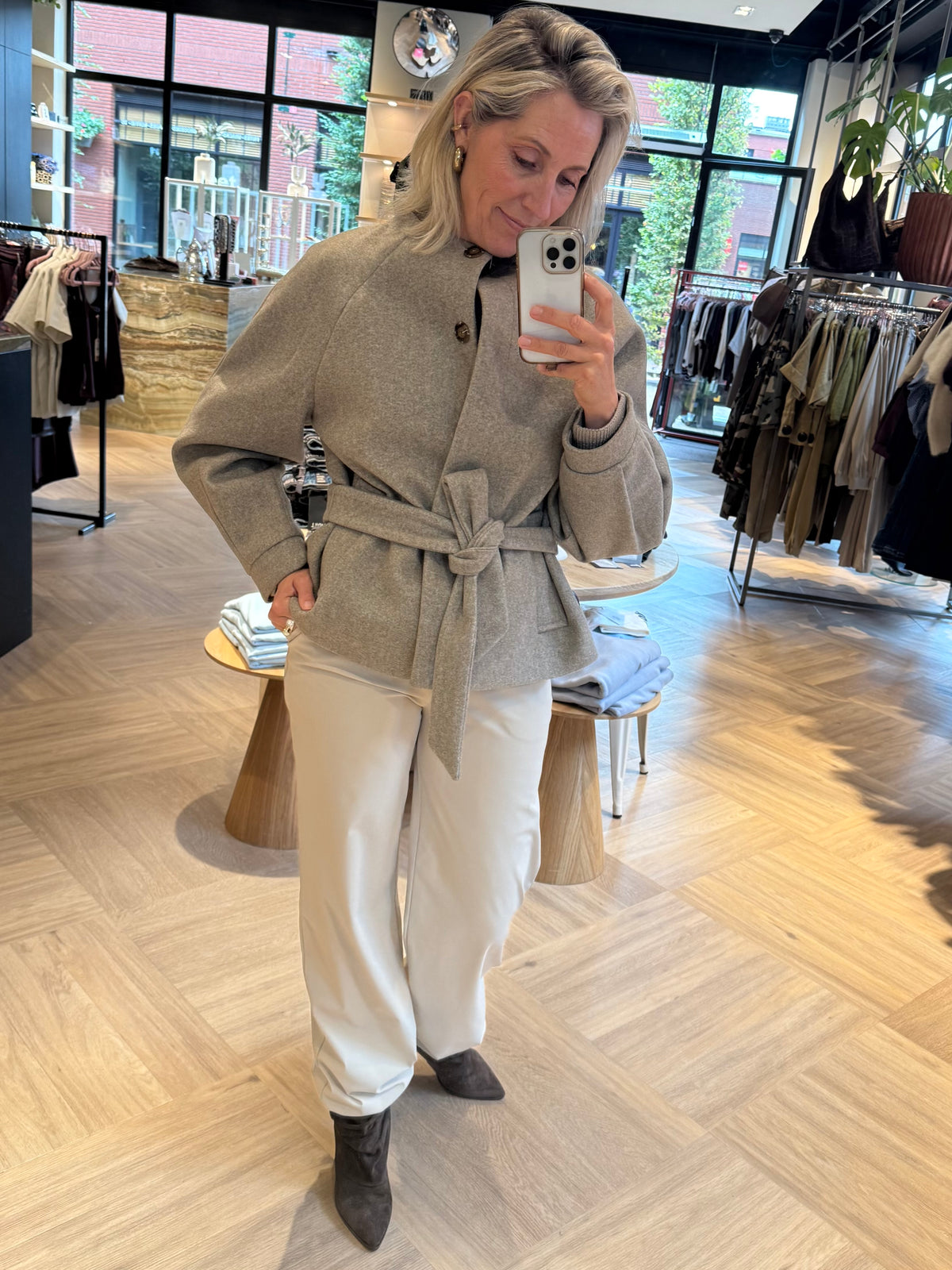 Travel Broek Mara Beige - 2710 - Peet kleding