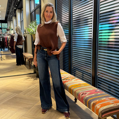 Basic Blouse Lisa Wit - Peet kleding