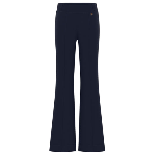 Triple Nine - Travel Broek Fleur Zwart - 2301 - Peet kleding