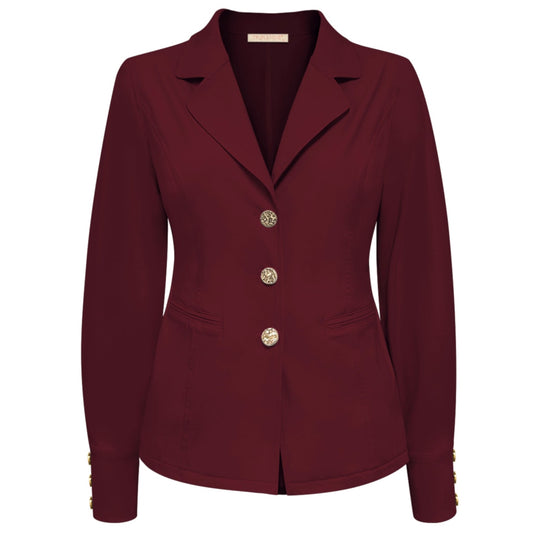 Triple Nine - Travel Blazer Amelie Bordeaux- 3904 - Peet kleding