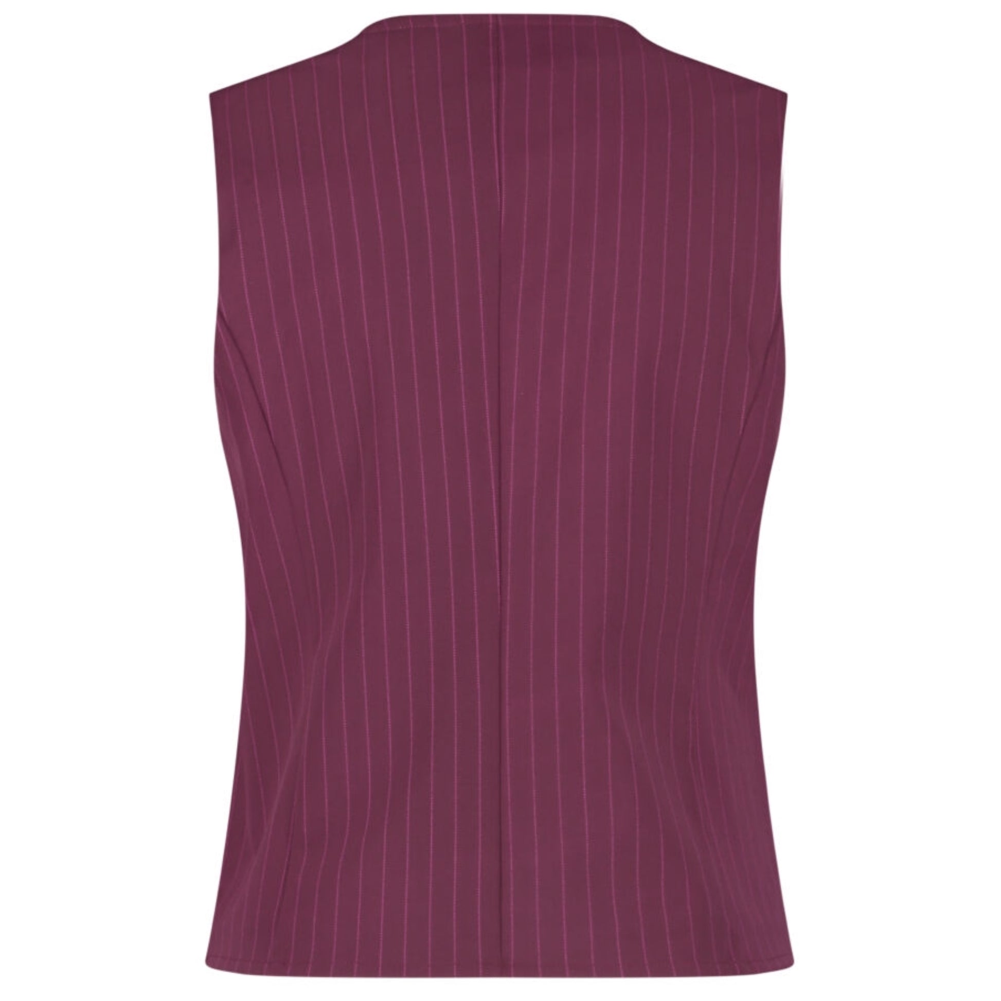 Lady Day Gilet Jade Cherry Pinstripe - Peet kleding