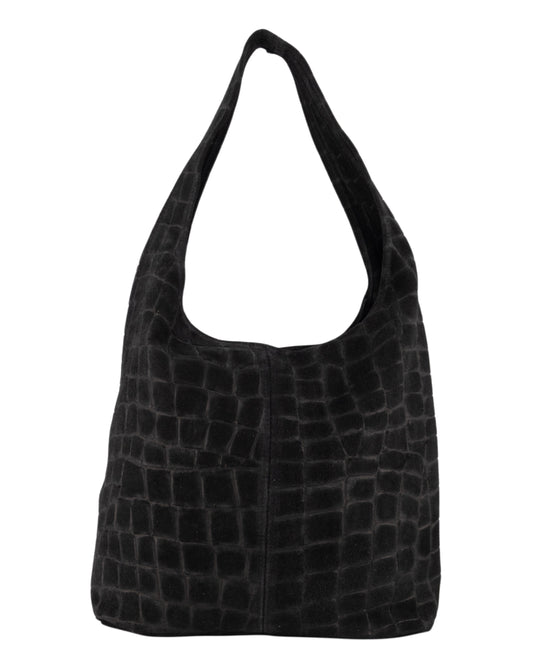 Tas Loreen Croco Zwart - Peet kleding