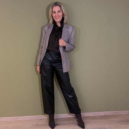 Blouse Fay Bruin - Peet kleding