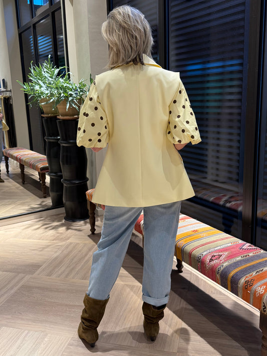 Ambika Gilet Zachtgeel - Peet kleding