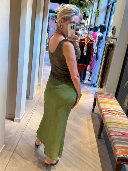 Rok Linnen Fiona Groen