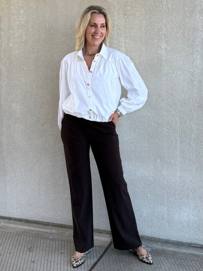 Triple Nine - Travel Blouse Sasha Wit - 5951 - Peet kleding