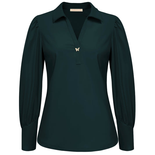 Triple Nine - Travel Top Lise Groen - 6930 - Peet kleding