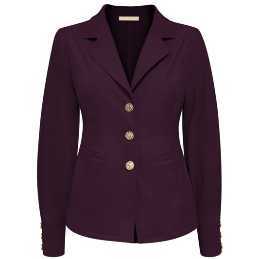 Triple Nine - Travel Blazer Amelie Aubergine - 3904 - Peet kleding