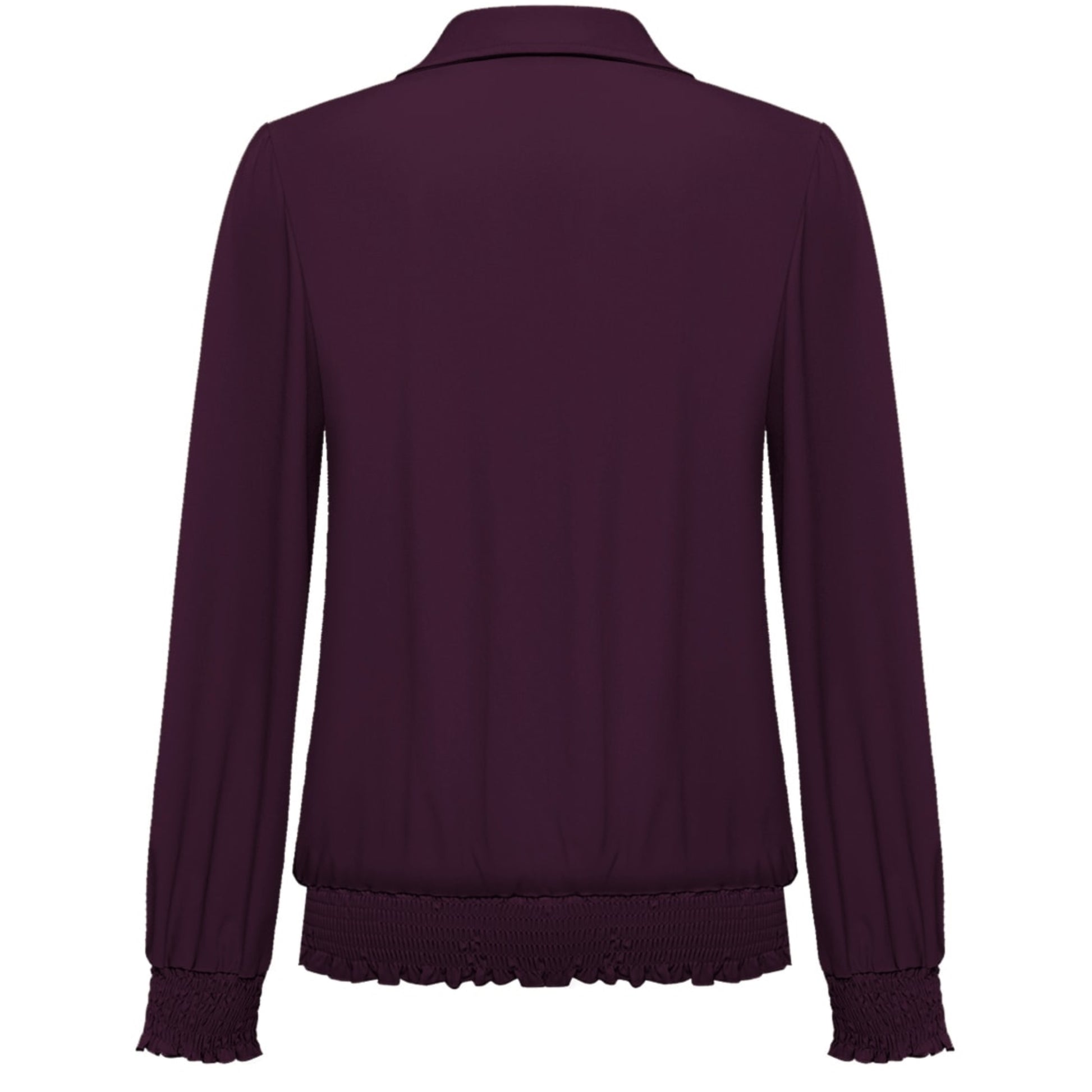 Triple Nine - Travel Top Bobby Aubergine - 6936 - Peet kleding