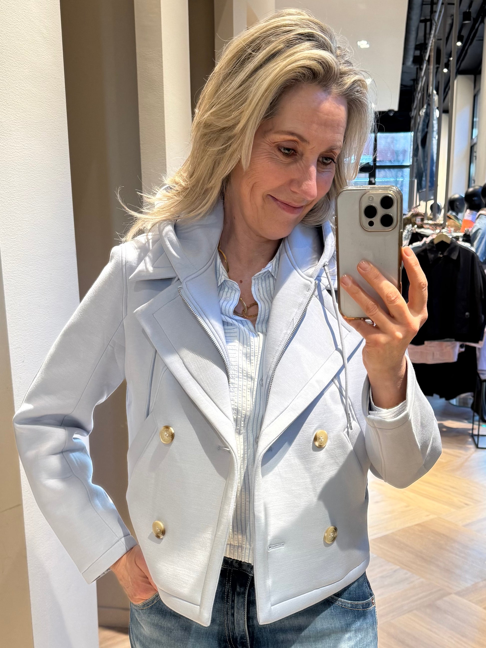 Rino & Pelle Jennifer Jack Ijsblauw - Peet kleding