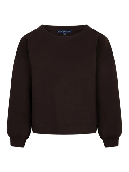 Red Button Skyler Top Scuba Espresso - Peet kleding