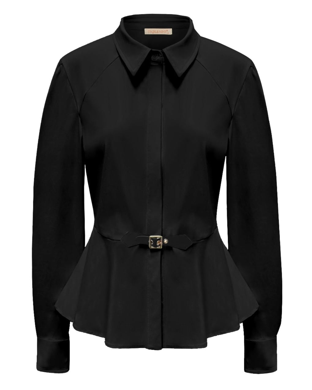 Triple Nine - Travel Blouse Simona Zwart - 5950 - Peet kleding