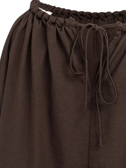 Yaya Halter Top Bruin - Peet kleding