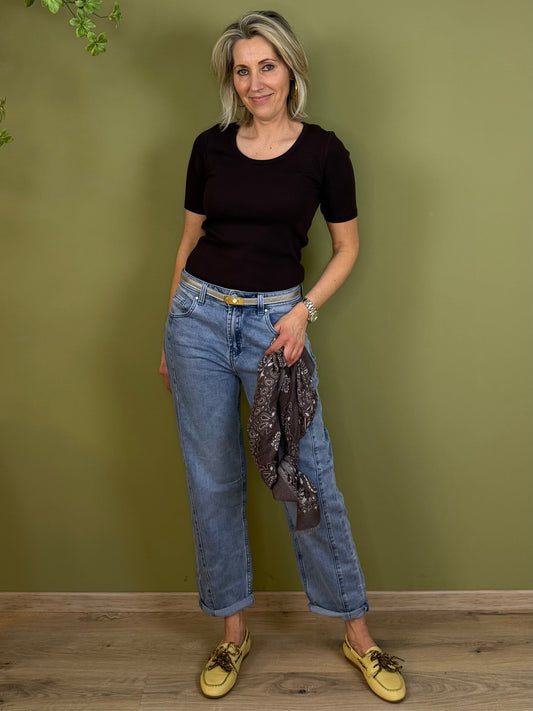 COJ Tee Alina Chocolate - Peet kleding