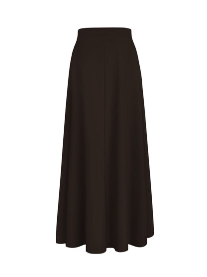 Triple Nine - Travel Rok Maxi Donkerbruin - 7101 - Peet kleding