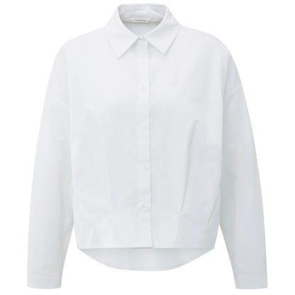 Yaya Poplin Blouse Wit - Peet kleding