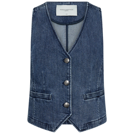 Copenhage Muse Jean Gilet Denim - Peet kleding