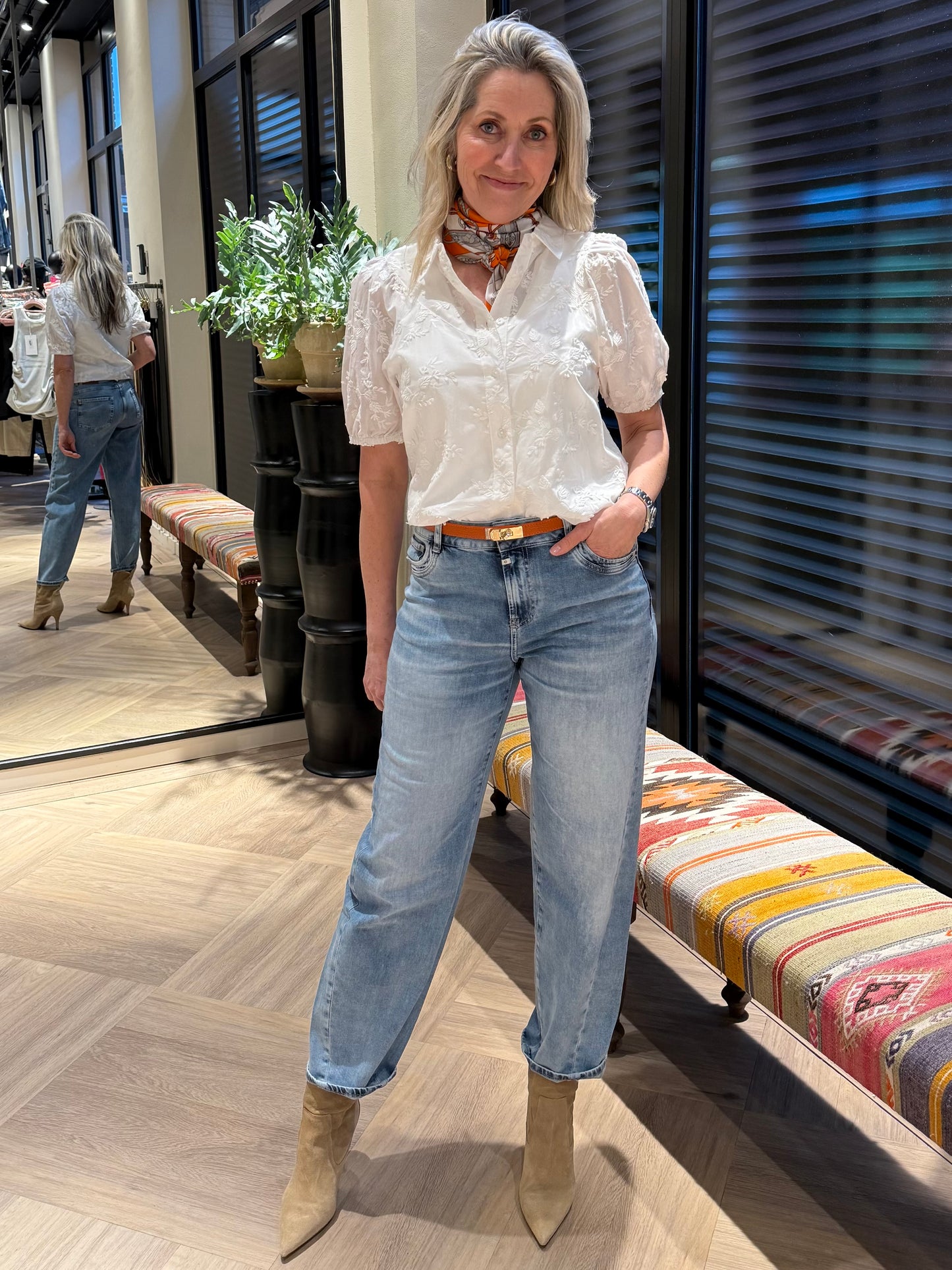 COJ Jeans Beth Light Blue - Peet kleding