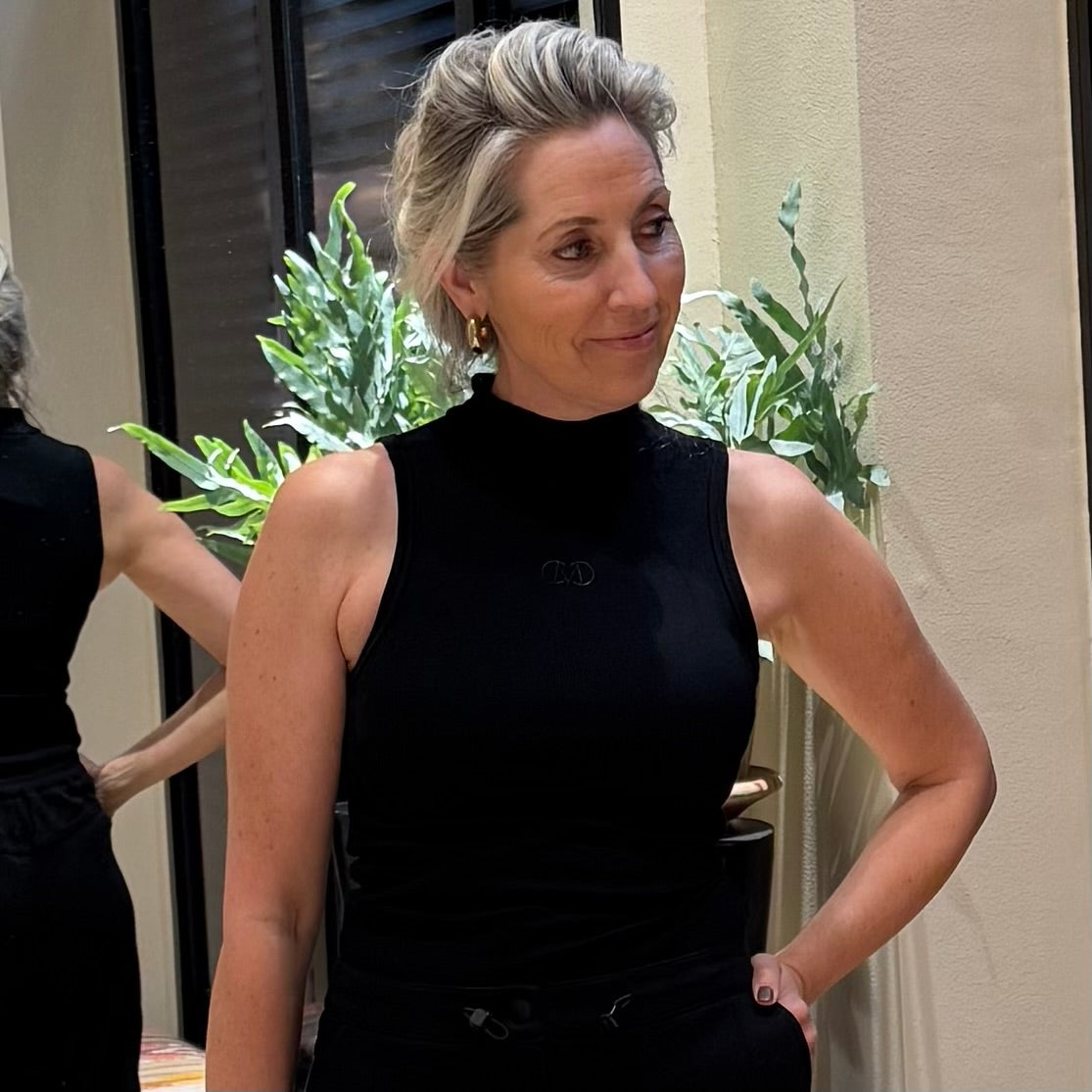 Copenhage Muse Top Siv Zwart - Peet kleding