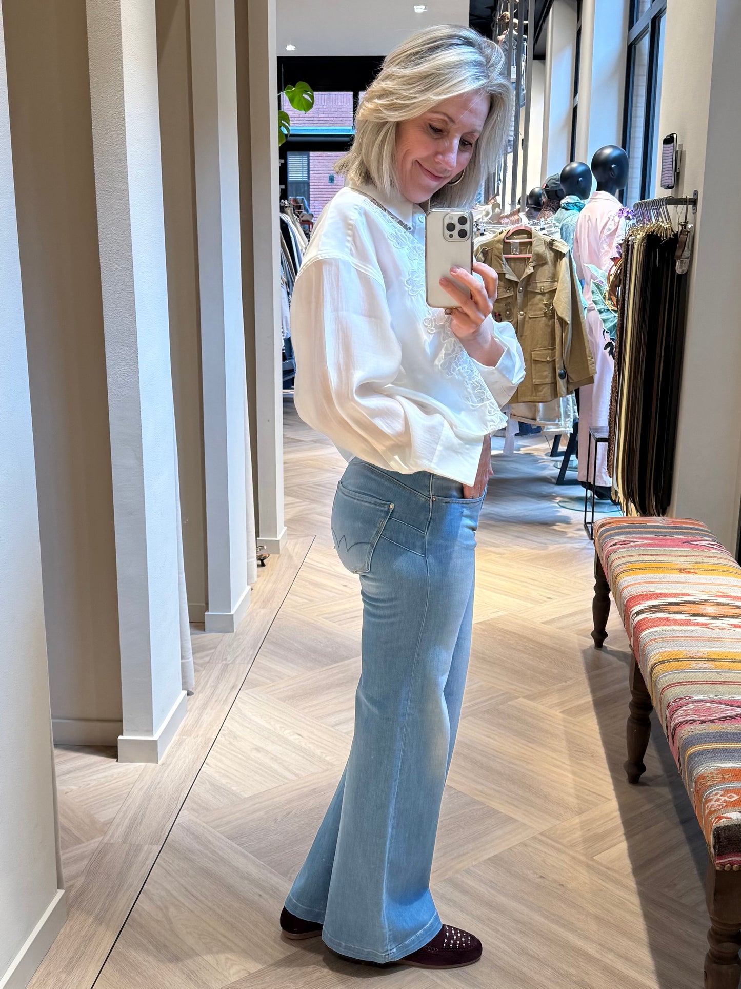 Le Temps Des Cerises Jeans Pulp High Flare - Peet kleding