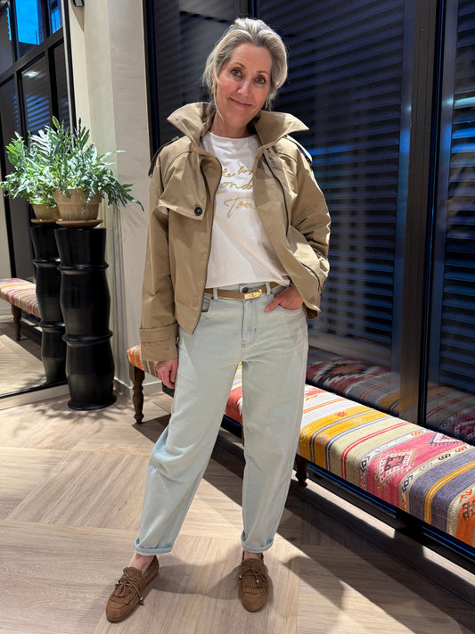 Yaya Bomberjack Khaki - Peet kleding