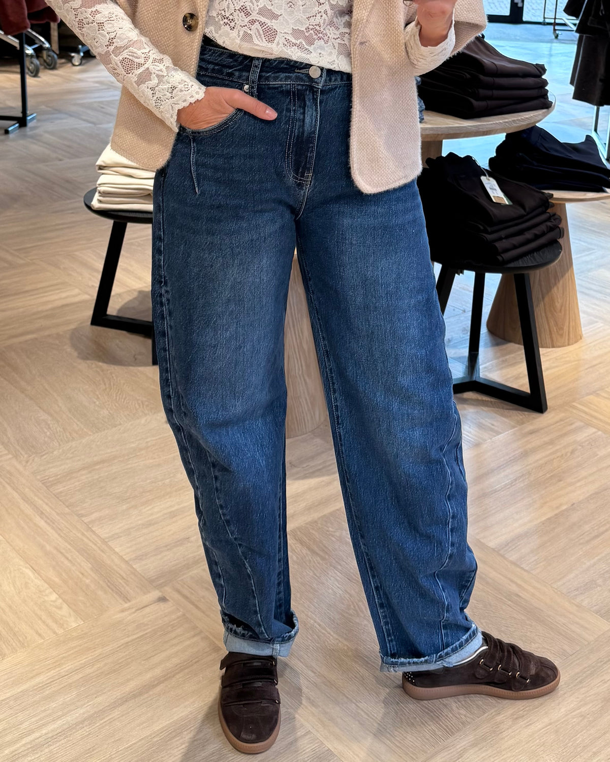Jeans Matilda Medium Blue - Peet kleding
