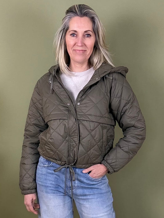 With Black Jacket Astrid Flacon Bruin - Peet kleding