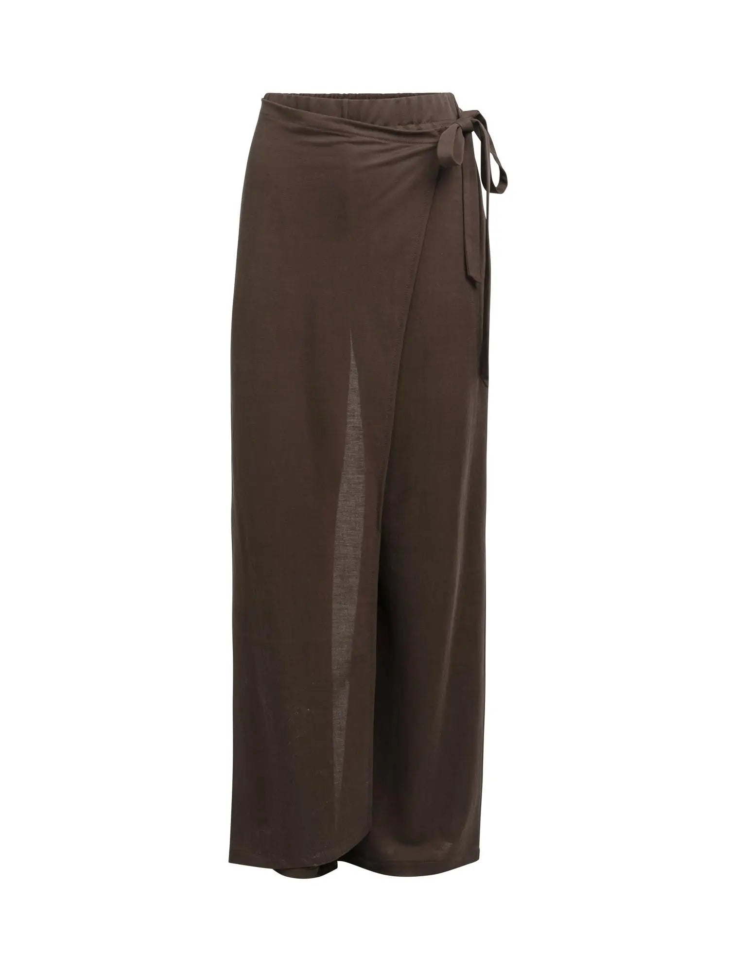Yaya Broek Overslag Bruin - Peet kleding